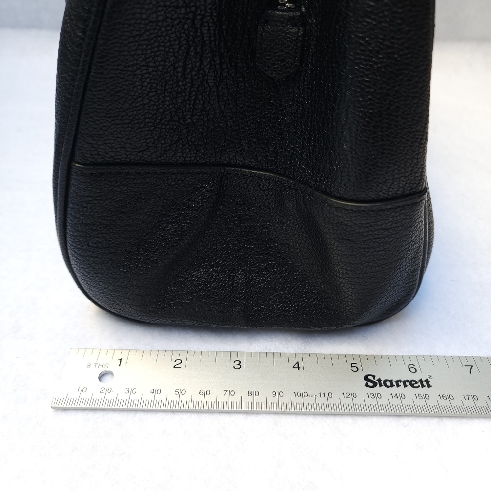 Tumi Black Pebbled Leather Bag - Picture 11 of 11